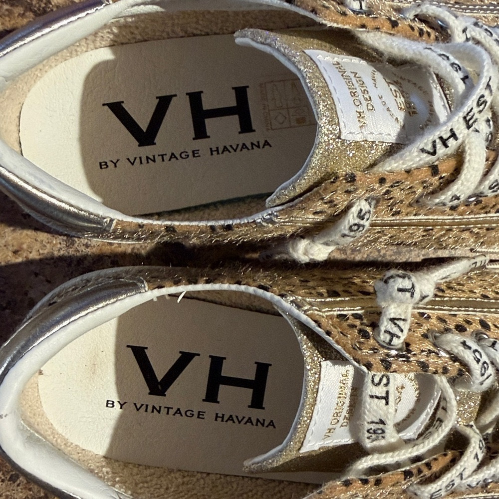 Vintage Havana Wild Leopard Strut Sneakers | EUC | Sz 6.5 - Picture 7 of 7